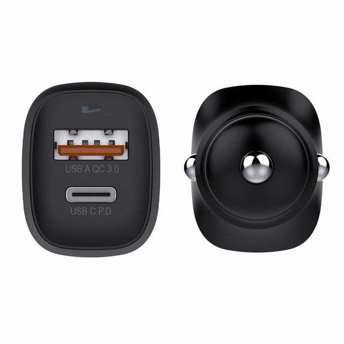 Uolo Volt 30W PD Car Charger with 18W USB A Port