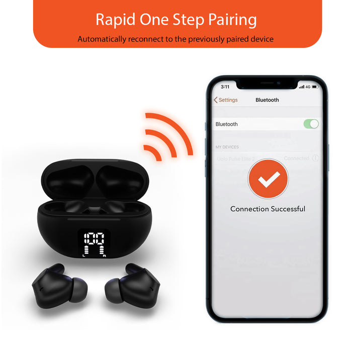 Uolo Pulse Elite 2 ANC/ENC True Wireless Headphones