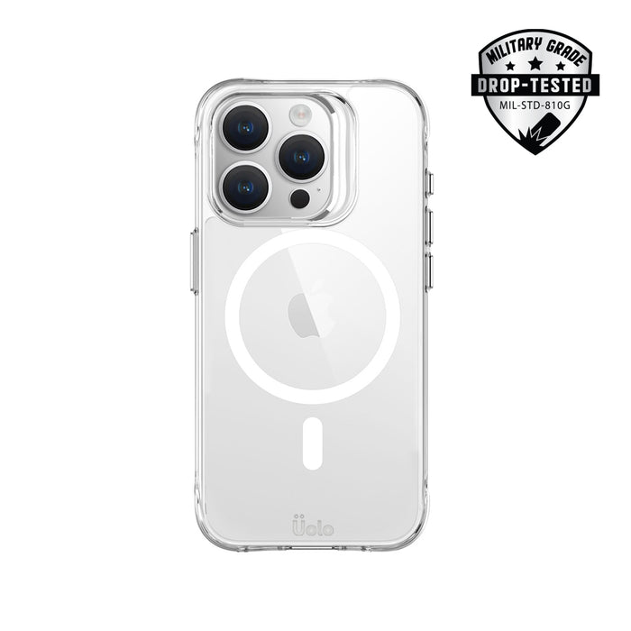 Uolo Soul+ Clear Protective Mag Case for iPhone 15 Pro