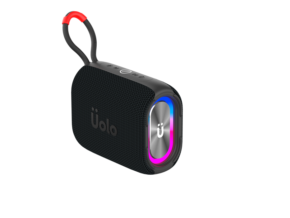 Uolo Pulse GloWave Mini Wireless & FM Radio Speaker