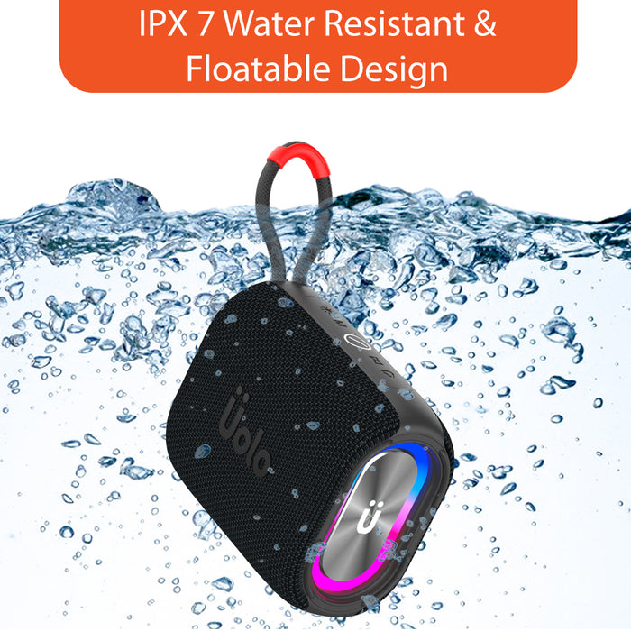 Uolo Pulse GloWave Mini Wireless & FM Radio Speaker