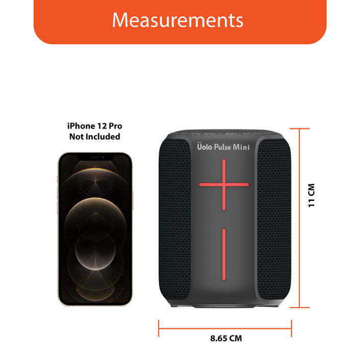 Uolo Pulse Mini Wireless & FM Speaker