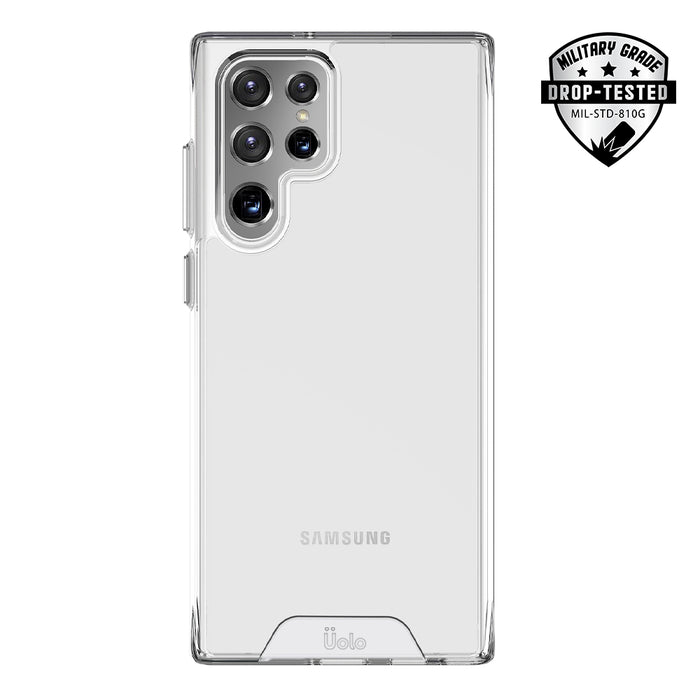 Uolo Soul+ Clear Protective Case for Samsung Galaxy S22 Ultra