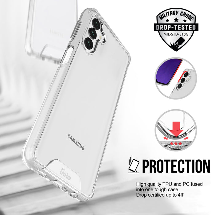 Uolo Soul+ Clear Protective Case for Samsung Galaxy A13 5G