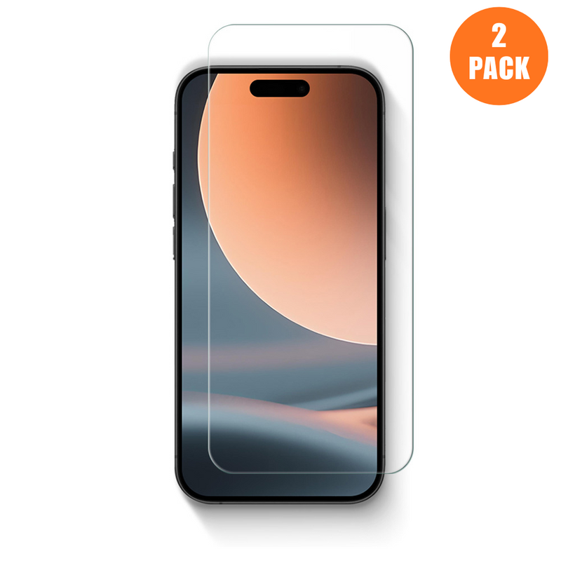 Uolo Shield Glass for iPhone 17 Pro with with Alignment Tray, 2-Pack