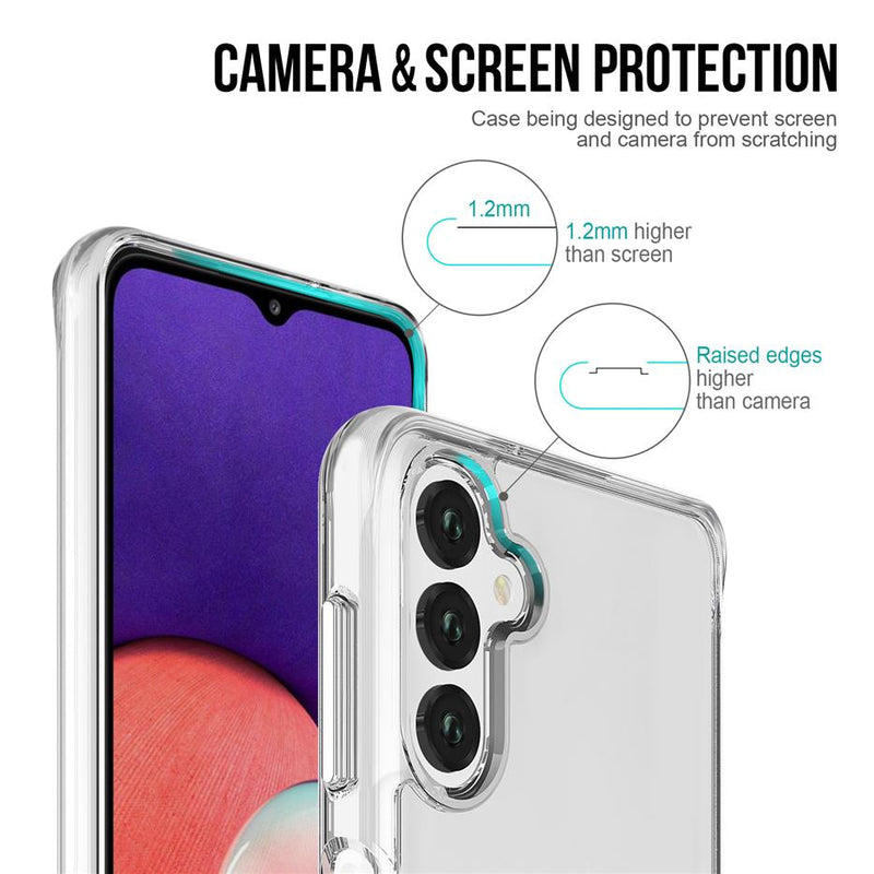 Uolo Soul+ Clear Protective Case for Samsung Galaxy A15 5G