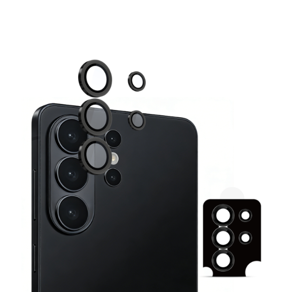 Uolo Shield Camera Lens Glass, Samsung S26 Ultra, Black