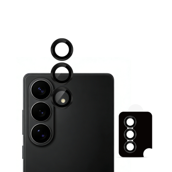 Uolo Shield Camera Lens Glass, Samsung S26/S26+, Black