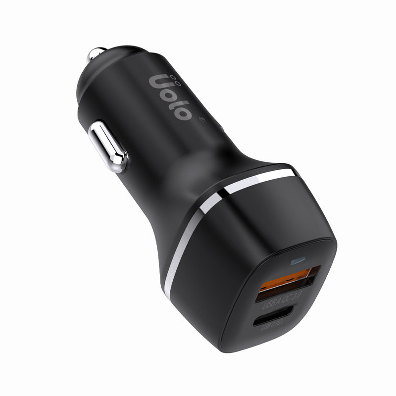 Uolo Volt 30W PD Car Charger with 18W USB A Port