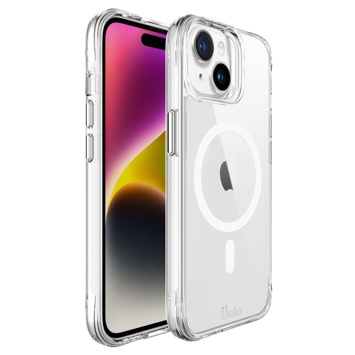 Uolo Soul+ Clear Protective Mag Case for iPhone 15