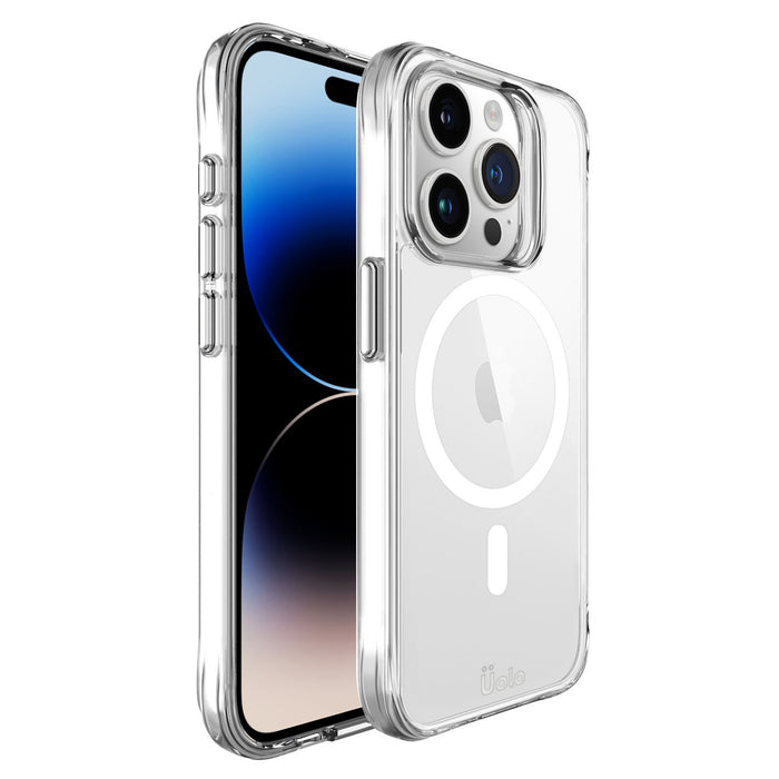 Uolo Soul+ Clear Protective Mag Case for iPhone 15 Pro Max