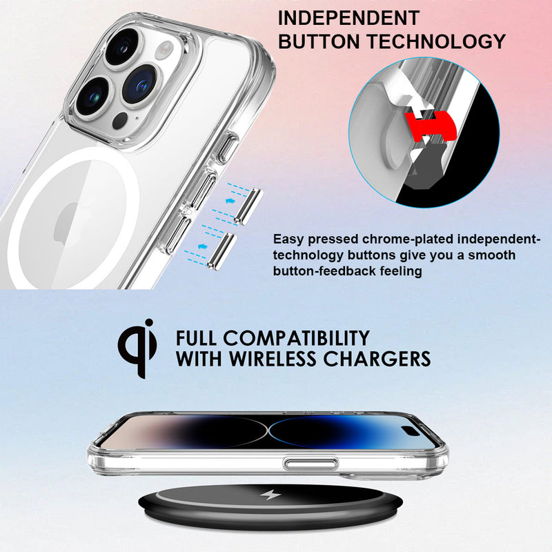 Uolo Soul+ Protective Mag Case for iPhone 15 Pro