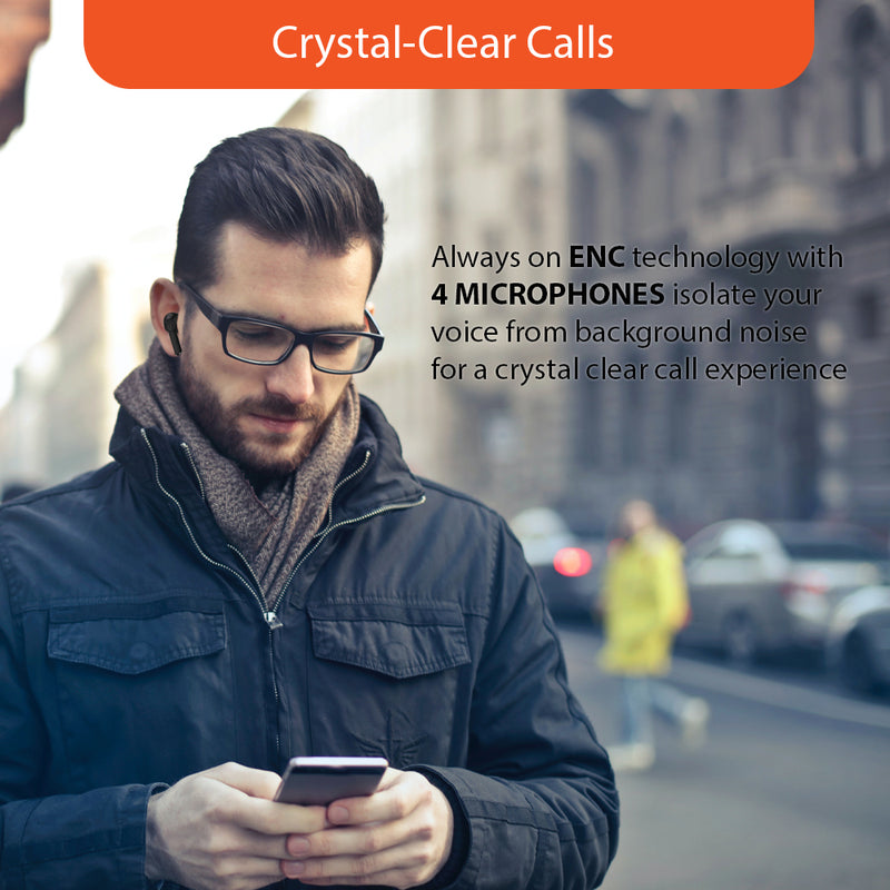 Uolo Pulse Elite 2 ANC/ENC True Wireless Headphones