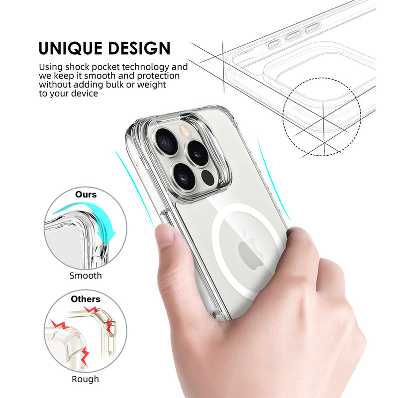 Uolo Soul+ Protective Mag Case for iPhone 16 Pro