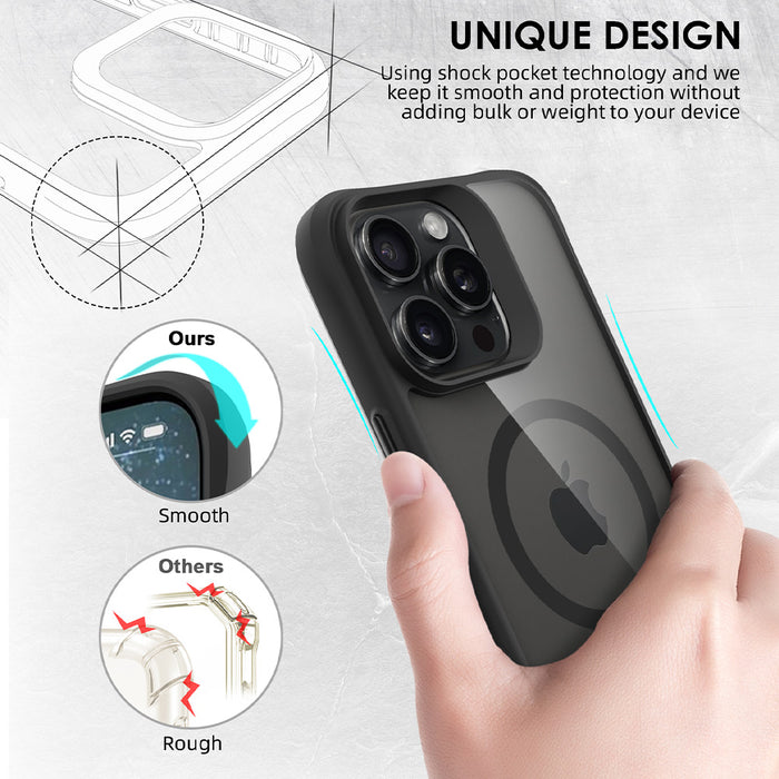 Uolo Soul+ Protective Mag Case for iPhone 16 Pro Max