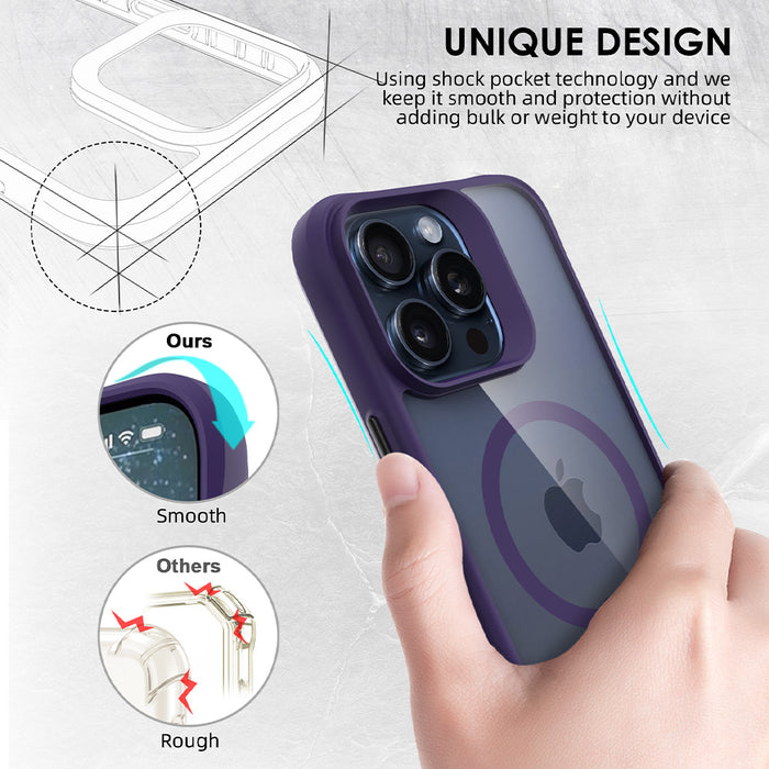 Uolo Soul+ Protective Mag Case for iPhone 16 Pro Max