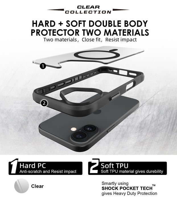 Uolo Soul+ Protective Mag Case, iPhone 17