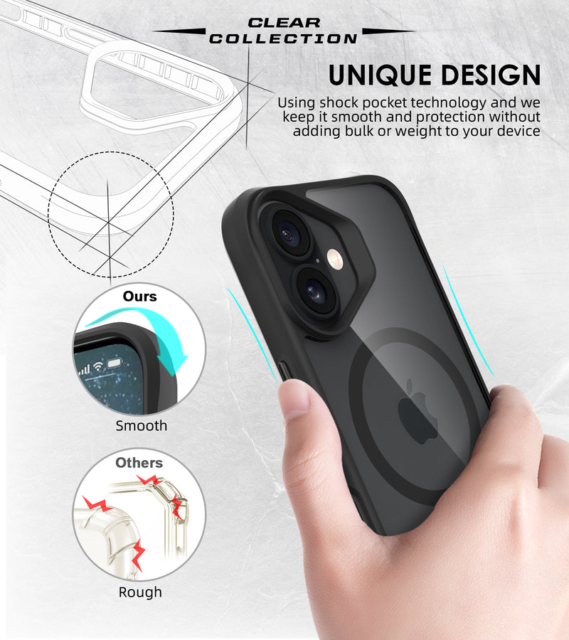 Uolo Soul+ Protective Mag Case, iPhone 17