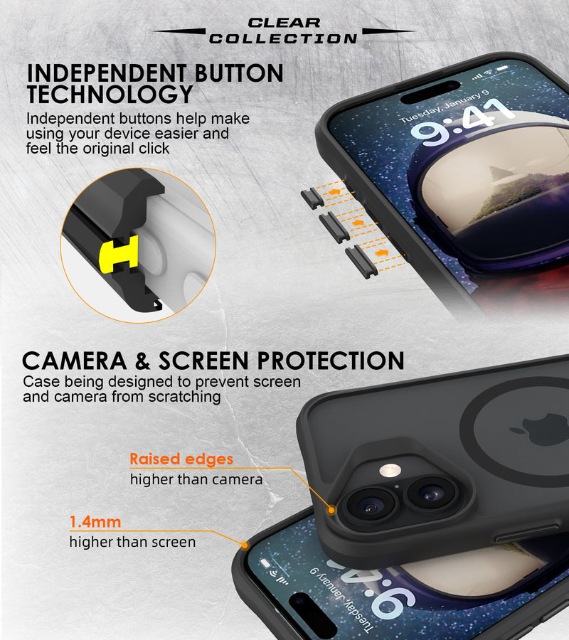 Uolo Soul+ Protective Mag Case, iPhone 17