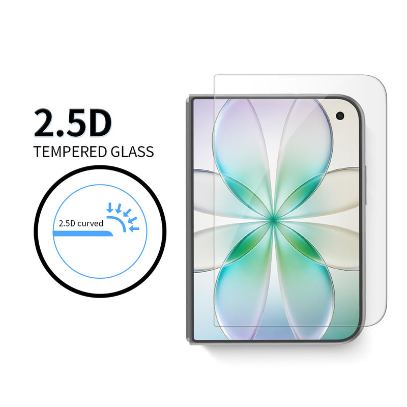 Uolo Shield Glass for iPhone Duo Outer Display with Alignment Tray