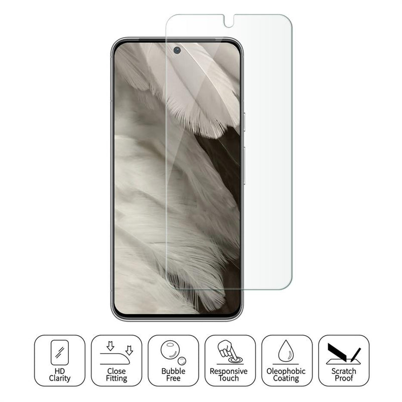 Uolo Shield Tempered Glass Screen Protector for Google Pixel 8
