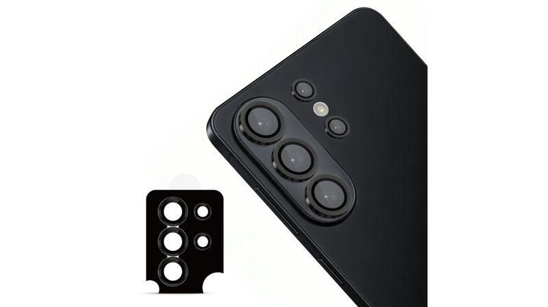 Uolo Shield Camera Lens Glass, Samsung S26 Ultra, Black