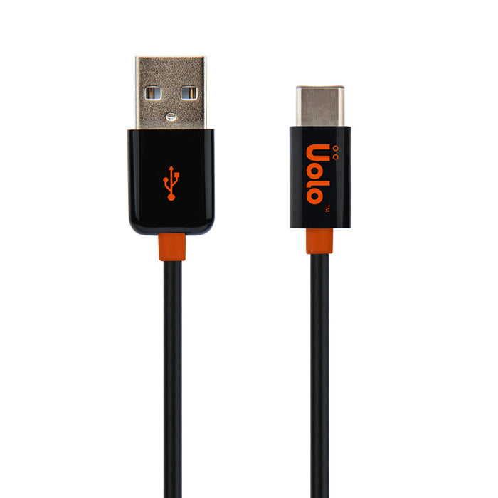 Uolo Link 1m USB Type C to USB A 2.0 Charge & Sync Cable