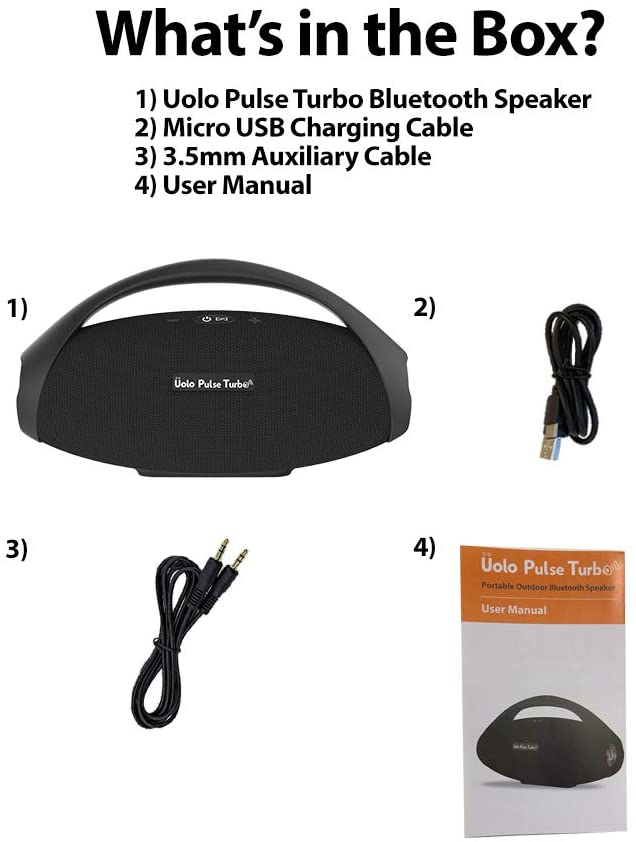 Uolo Pulse Turbo Bluetooth Speaker 2.0