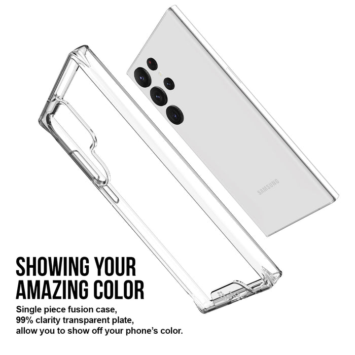 Uolo Soul+ Clear Protective Case for Samsung Galaxy S23 Ultra