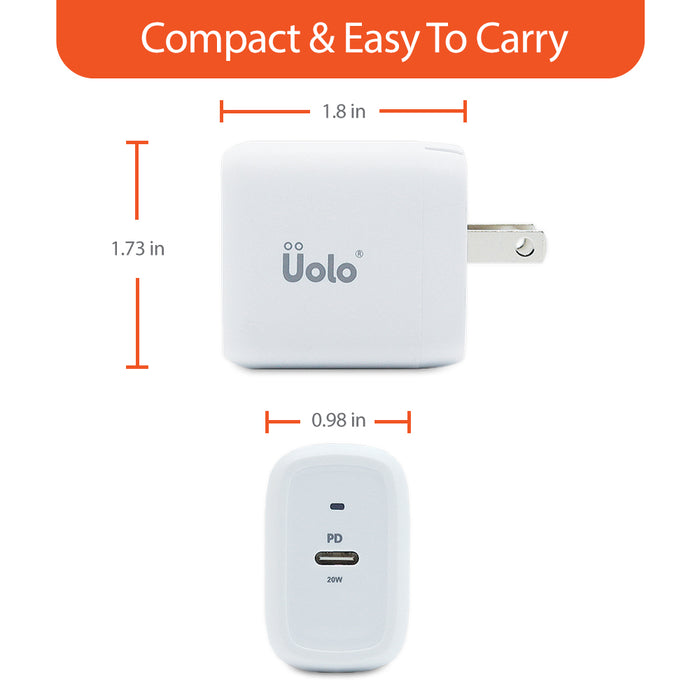 Uolo Volt 20W PD3.0 Wall Charger