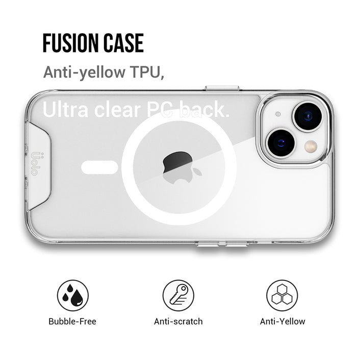 Uolo Soul+ Clear Protective Mag Case for iPhone 14 Plus