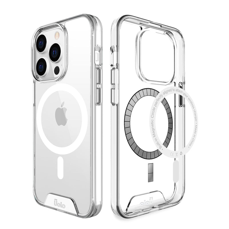 Uolo Soul+ Clear Protective Mag Case for iPhone 14 Pro Max