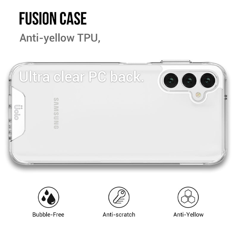 Uolo Soul+ Clear Protective Case for Samsung Galaxy A14 5G