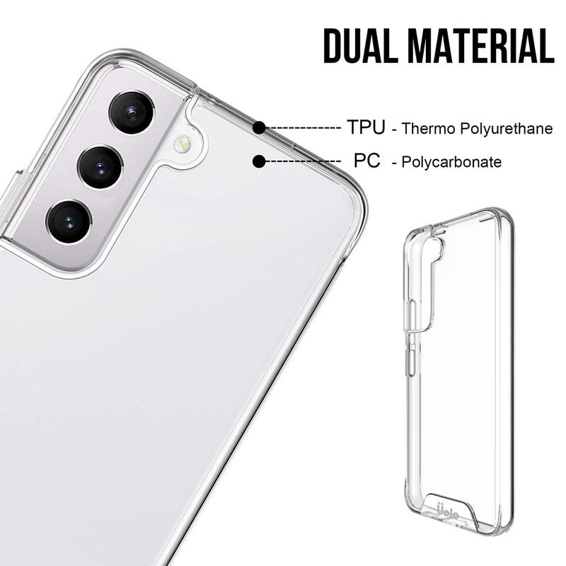 Uolo Soul+ Clear Protective Case for Samsung Galaxy S22+