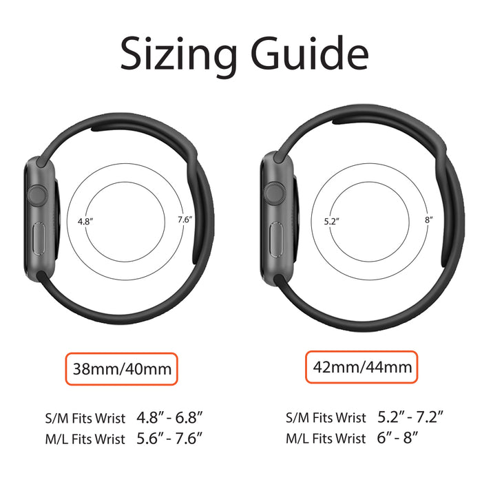Uolo Watchband for Apple Watch 42/44/45mm/49mm-Ultra Sport