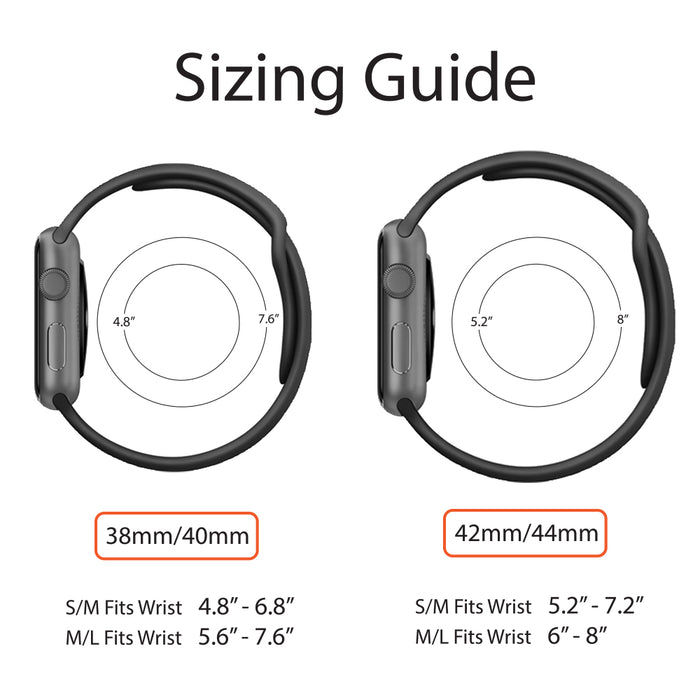 Uolo Watchband for Apple Watch 42/44/45mm/49mm-Ultra Sport