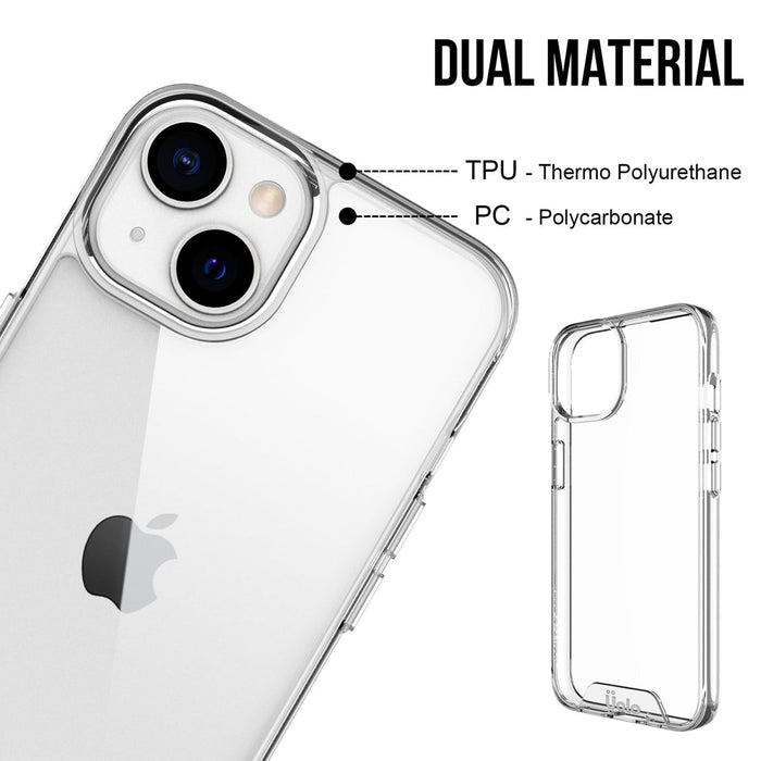 Uolo Soul+ Clear Protective Case for iPhone 14/13