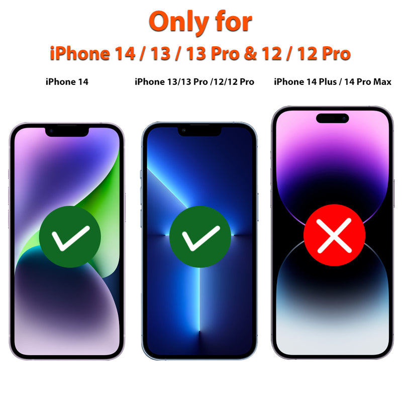 Uolo Shield Tempered Glass Screen Protector for iPhone 16e/14/13/13Pro / 12/12Pro