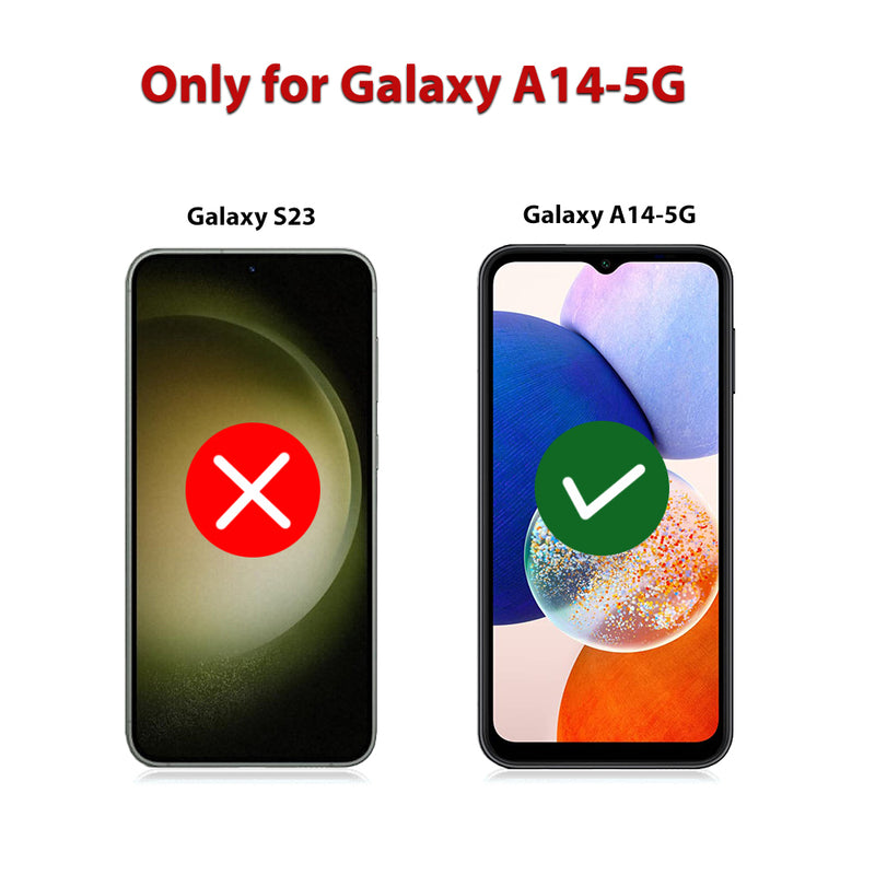 Uolo Shield Tempered Glass Screen Protector for Samsung Galaxy A14 5G
