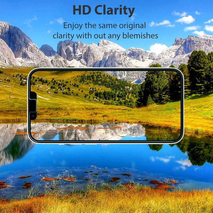 Uolo Shield Premium Dragon Glass Screen Protector for iPhone 14/13/13 Pro / 12/12 Pro