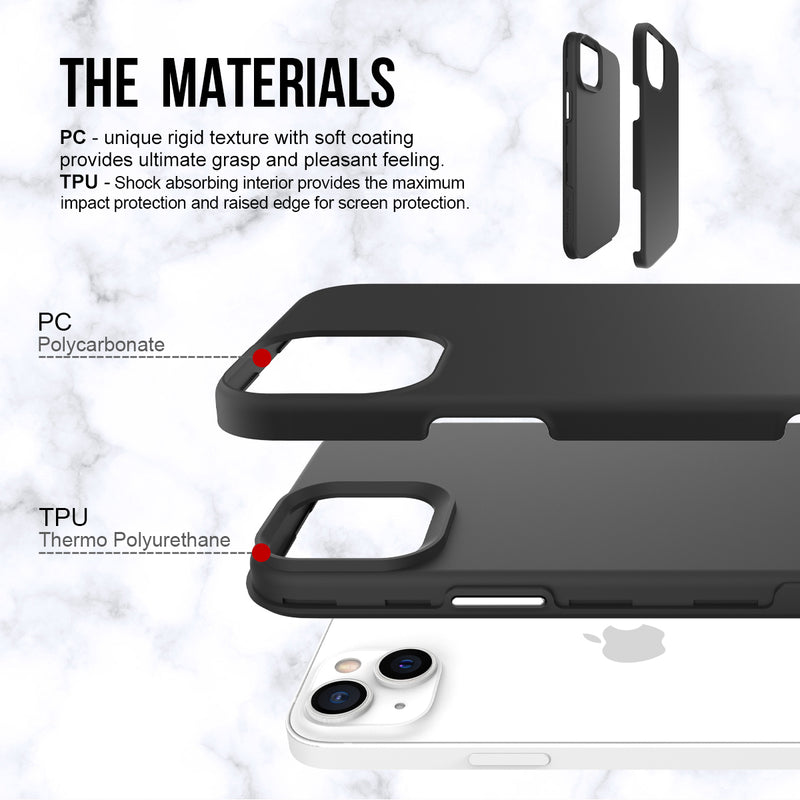 Uolo Guardian Dual-Layer Protective Case - iPhone 14/13