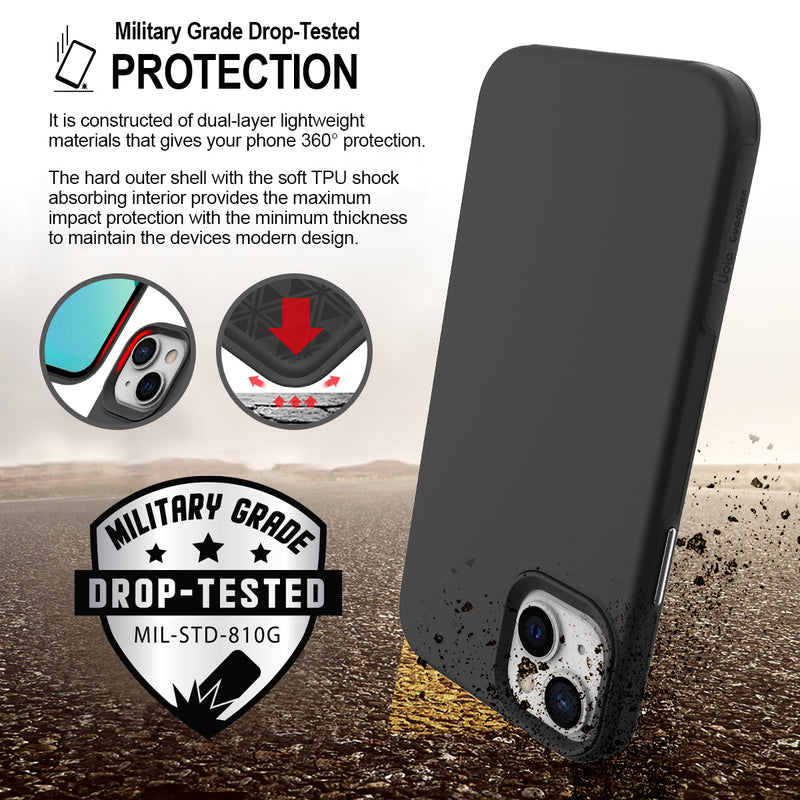 Uolo Guardian Dual-Layer Protective Case - iPhone 14/13