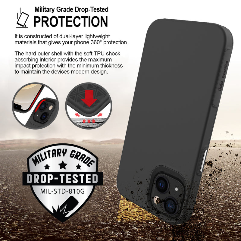 Uolo Guardian Dual-Layer Protective Case - iPhone 13