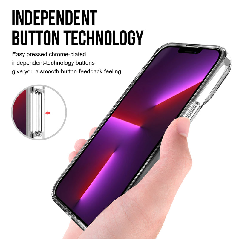 Uolo Soul+ Clear Protective Case for iPhone 13 Pro