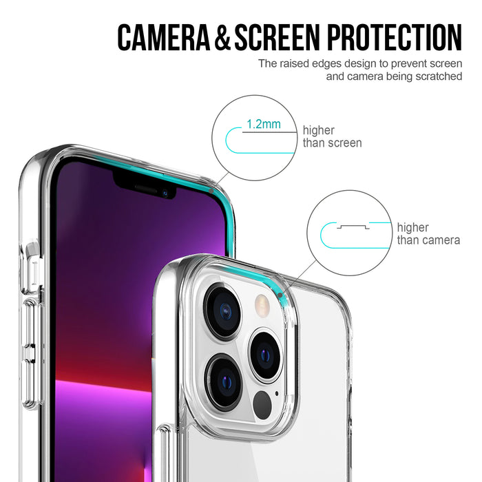 Uolo Soul+ Clear Protective Case for iPhone 13 Pro