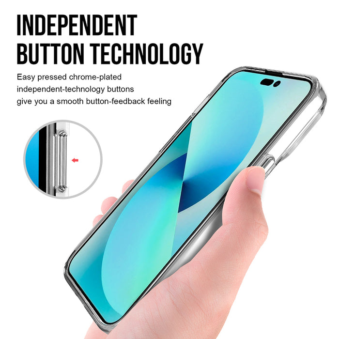 Uolo Soul+ Clear Protective Case for iPhone 14 Pro/13 Pro