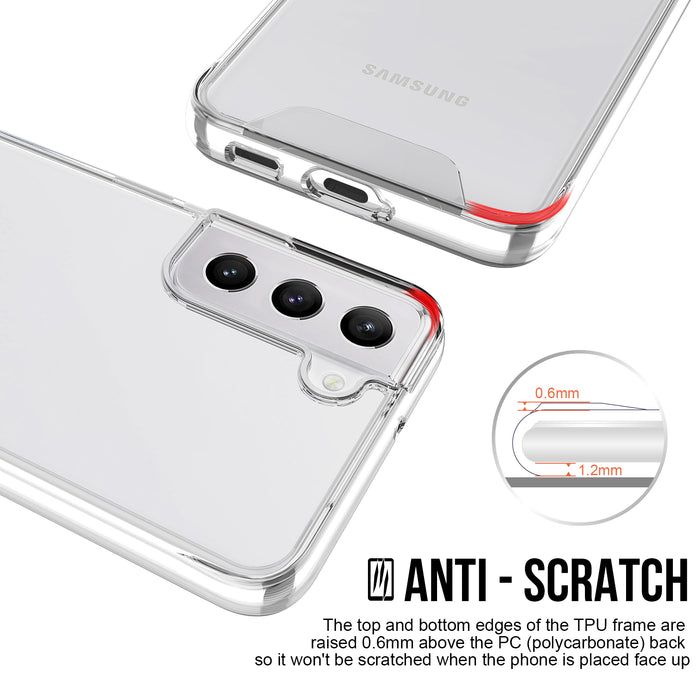 Uolo Soul+ Clear Protective Case for Samsung Galaxy S22