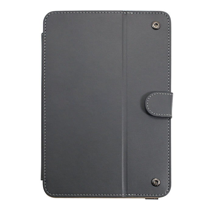 Uolo TabFolio, Universal Folio Case for 7in - 8in Tablet, Black/Grey